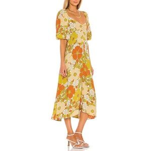 NEW Revolve Faithfull the Brand Imane Dress Isola XS